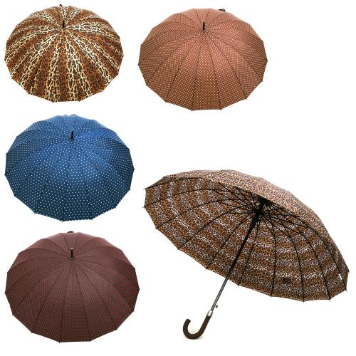 Парасолька - тростина жіноча "Абстракція" великий купол, 65H8124 Парасолька - тростина жіноча "Абстракція" великий купол, 65H8124