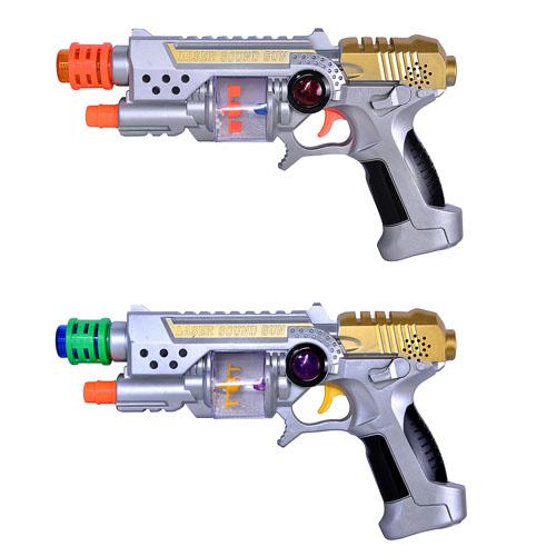 Пистолет, музыкальный, 2 цвета, в кульке, CF 927 Пистолет, музыкальный, 2 цвета, в кульке, CF 927