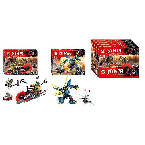 Конструктор NINJA, от 192 деталей, SY976 Конструктор NINJA, от 192 деталей, SY976