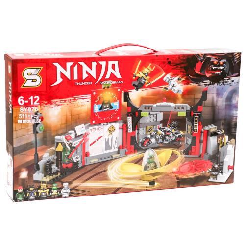 Конструктор NINJA, 511 деталей, SY978 Конструктор NINJA, 511 деталей, SY978