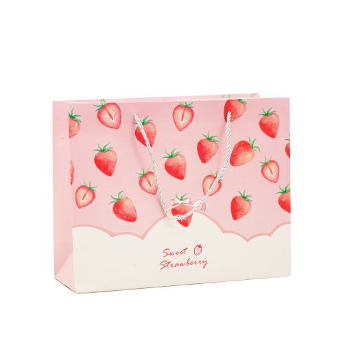 Подарунковий пакет "Strawberry", 3117-7-4 Подарунковий пакет "Strawberry", 3117-7-4