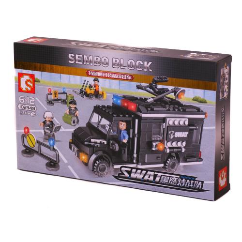 Конструктор SWAT, 339 дет., в кор-ке (мал.), 102347