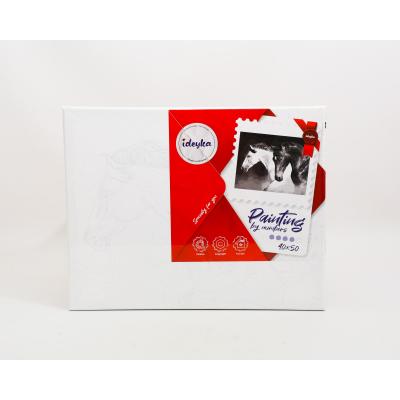 Набір для розпису по номерах. "Чорно-біла сила" 40х50см, ID-KHO4276 Набір для розпису по номерах. "Чорно-біла сила" 40х50см, ID-KHO4276