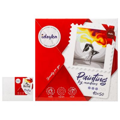 Набір для розпису по номерах. "Чуттєвий танець" 40х50см, ID-KHO4849