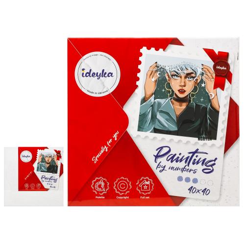 Набір для розпису по номерах. "Хранителька снів" 40х40см, ID-KHO4894