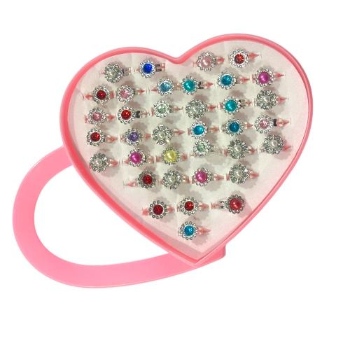 Дитяча прикраса "Каблучка з камінчиком", 25-374