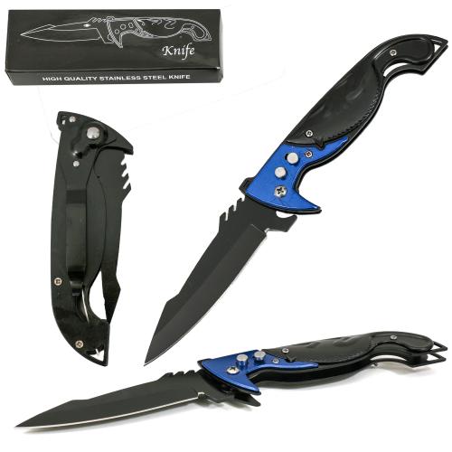 Ніж напівавтомат BROWNING чорний + прищіпка, M24 Ніж напівавтомат BROWNING чорний + прищіпка, M24