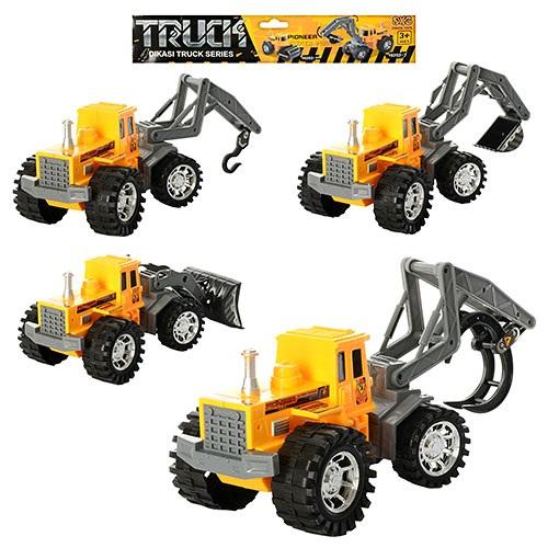 Стройтехника, инерц-я, 4 вида, в кульке, 19203-7-8-9-10 Стройтехника, инерц-я, 4 вида, в кульке, 19203-7-8-9-10