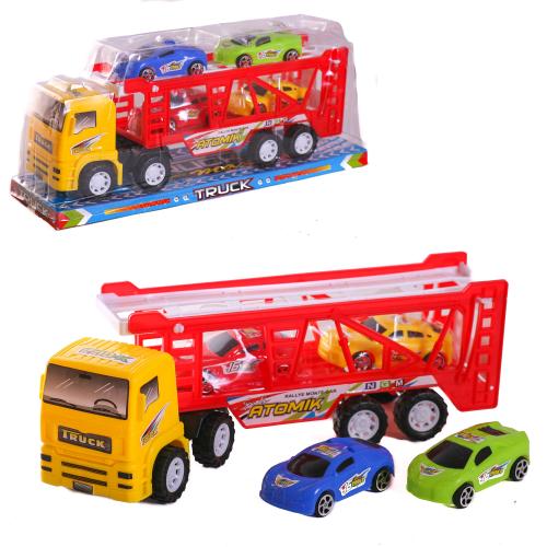 Трейлер, инерц-й, микс цветов, в слюде, 8818C