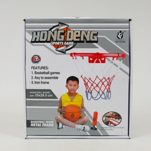 Баскетбольное кольцо Bambi M, мяч с насосом, M 3372 Баскетбольное кольцо Bambi M, мяч с насосом, M 3372