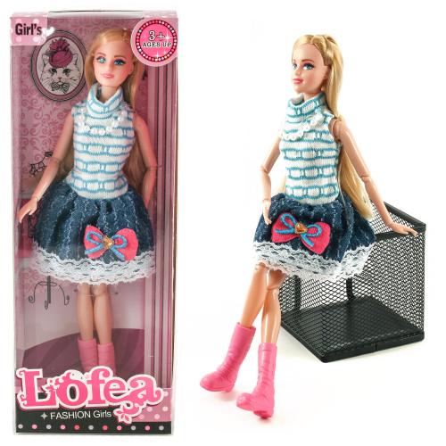 Лялька шарнірна, 29 см, 2 види, в кор-ці, 25