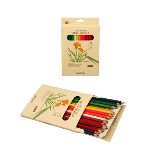 Набір кольорових олівців AIHAO, AH-9015-18