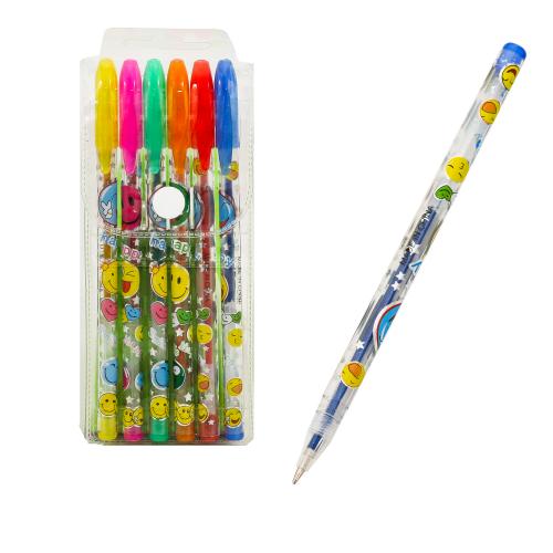 Набор гелевий з блиском 6 кольорів, A 35-6