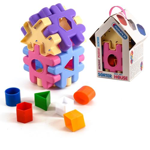 Іграшка-сортер "Будиночок", MAX 5274-1 Іграшка-сортер "Будиночок", MAX 5274-1