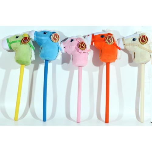 Кінь на палиці, 5 кольорів, в пакеті, MP 0656