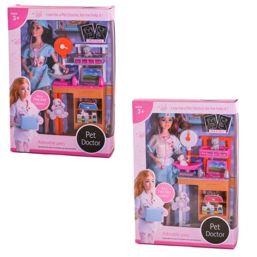 Кукла доктор, 2 вида, в кор-ке, JX200-17 Кукла доктор, 2 вида, в кор-ке, JX200-17