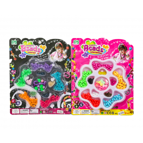 Набір кольорового бісеру, 638B-C Набір кольорового бісеру, 638B-C