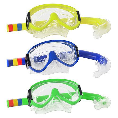 Набор для плавания, 3 цвета, в кульке, M 1817 Набор для плавания, 3 цвета, в кульке, M 1817