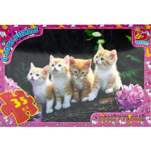 Пазлы из серии "Домашние любимцы", 35 элементов, GP-AN134