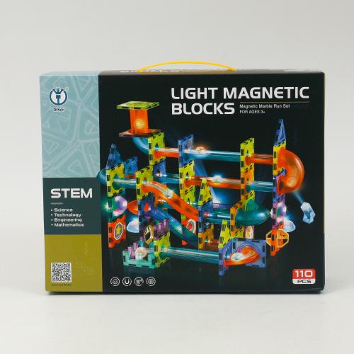 Магнитный конструктор Dige Горки с шариками 110 деталей, 2302