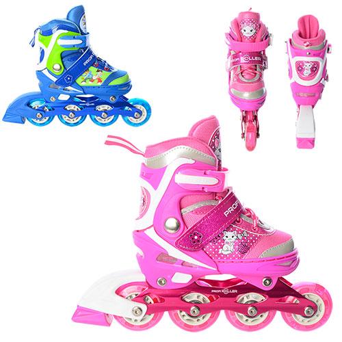 Ролики раздвижные, 2 цвета, в сумке, A 12099-XS Ролики раздвижные, 2 цвета, в сумке, A 12099-XS