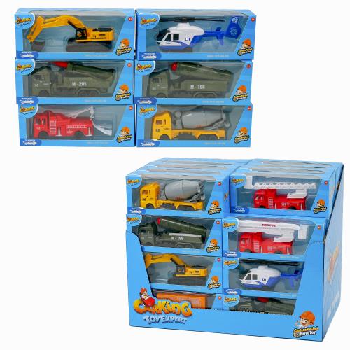 Спецтранспорт, с прицепом, инерционный, TH-H058 Спецтранспорт, с прицепом, инерционный, TH-H058