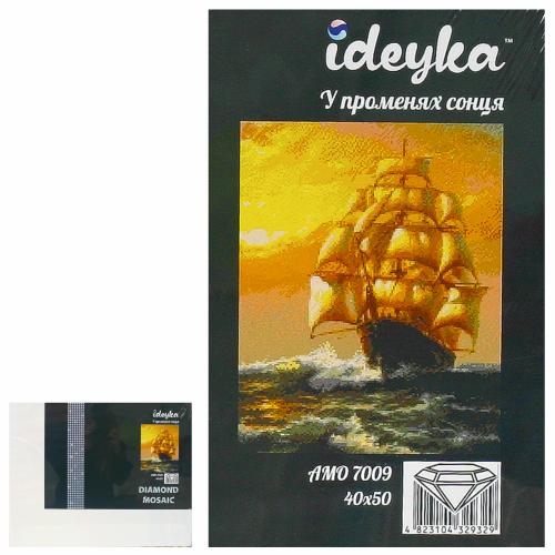 Набор с алмазной мозаикой "В лучах солнца", 40х50 см, ID-AMO7009 Набор с алмазной мозаикой "В лучах солнца", 40х50 см, ID-AMO7009