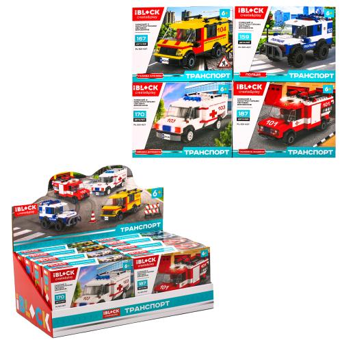 Конструктор IBLOCK ТРАНСПОРТ, 7T- PL-921-437 Конструктор IBLOCK ТРАНСПОРТ, 7T- PL-921-437