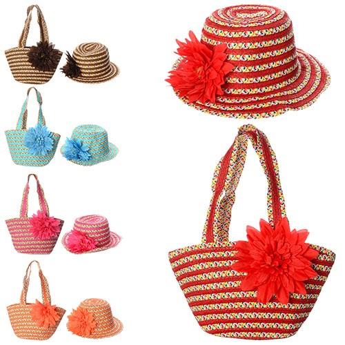 Сумочка пляжная + шляпа, 1865-66 Сумочка пляжная + шляпа, 1865-66