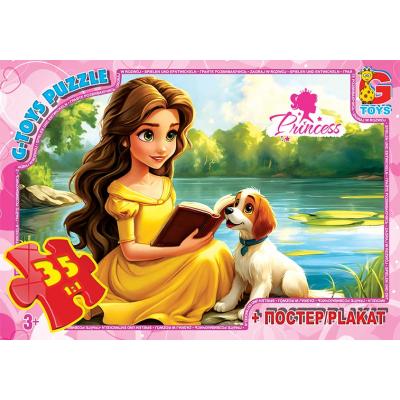 Пазли ТМ "G-Toys" із серії "Принцеси", 35 ел. Пазли ТМ "G-Toys" із серії "Принцеси", 35 ел.