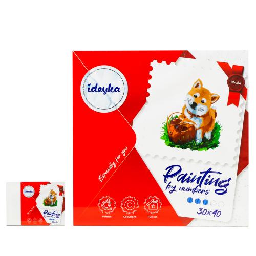 Набор для росписи по номерам "Лесные путишествия", ID-KHO4307