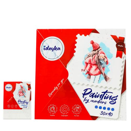 Набор для росписи по номерам "Удивительный миг", ID-KHO4828