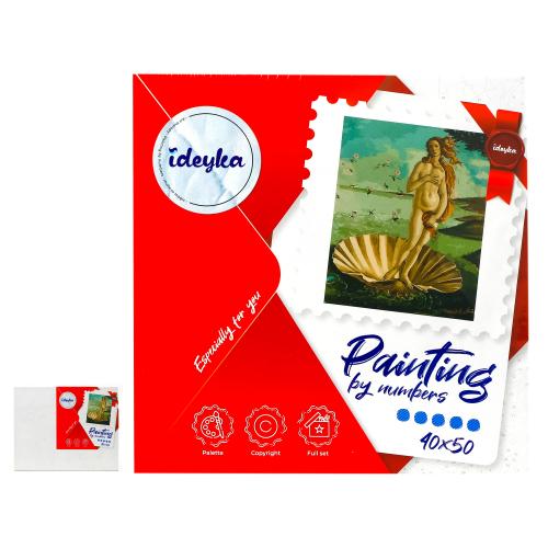 Набор для росписи по номерам "Рождение Венеры", ID-KHO4824 Набор для росписи по номерам "Рождение Венеры", ID-KHO4824