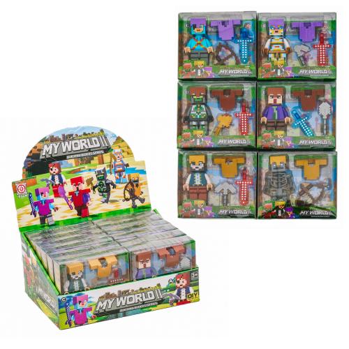 Ігрова фігурка Майнкрафт із аксесуарами XUJA My World (А11-1), A11-1