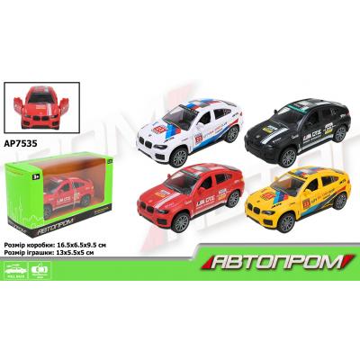 Машина "АВТОПРОМ" 3 кольори,у коробц