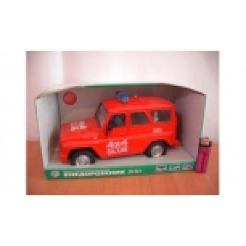 Полицейская машина, инерц-я, в кор-ке, 9122 F