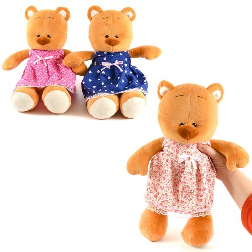 М'яка іграшка "Ведмедик в сукні", 1110-10