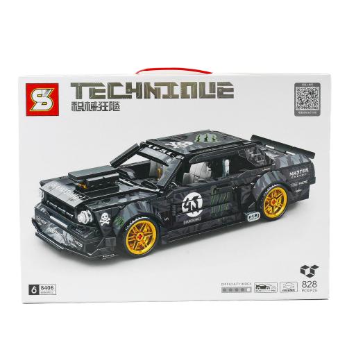 Конструктор SLUBAN, 828 деталей, 8406