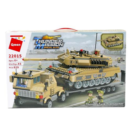 Конструктор Qman, 829 деталей, 22015 Qman