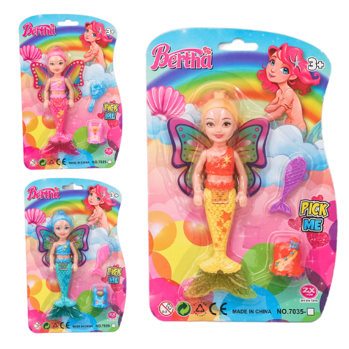 Іграшка-лялька "Русалка з крилами", 7035B Іграшка-лялька "Русалка з крилами", 7035B