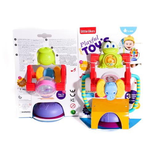 Погремушка на присоске, в кульке, 9017 Погремушка на присоске, в кульке, 9017