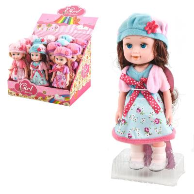 Лялька, 23 см, 3 види, муз, бат(таб), в дисплеї, 170991