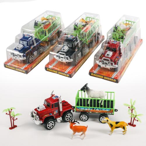 Джип инерционный с прицепом, 906-29 Джип инерционный с прицепом, 906-29