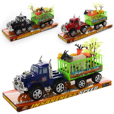 Джип инерционный с прицепом, 906-29 Джип инерционный с прицепом, 906-29