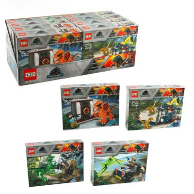 Конструктор Динозавр, транспорт, ZB2206