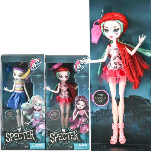 Лялька шарнірна, 2 види, в кор-ці, 1002E