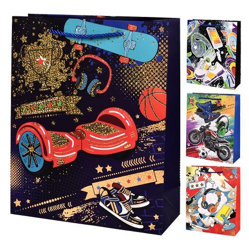 Пакет подарунковий паперовий L "Teenagers" 31*42*12см, R101549-L Пакет подарунковий паперовий L "Teenagers" 31*42*12см, R101549-L