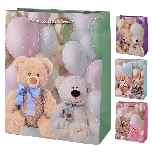 Пакет подарунковий паперовий L "Balloons" 30*40*12см, R98763-L Пакет подарунковий паперовий L "Balloons" 30*40*12см, R98763-L