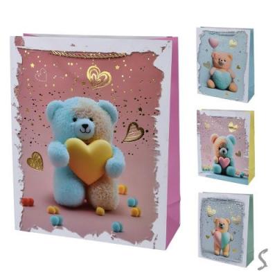 Пакет подарунковий паперовий L "With Love" 30*41.5*12см