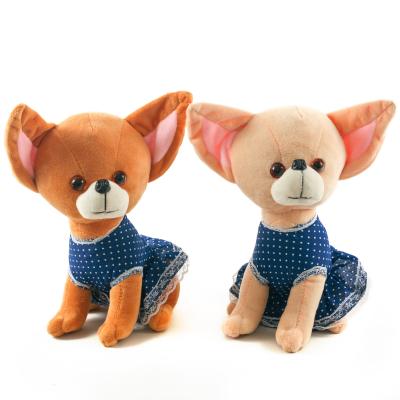Мягкая игрушка "Чихуахуа" в платье, 1110-33